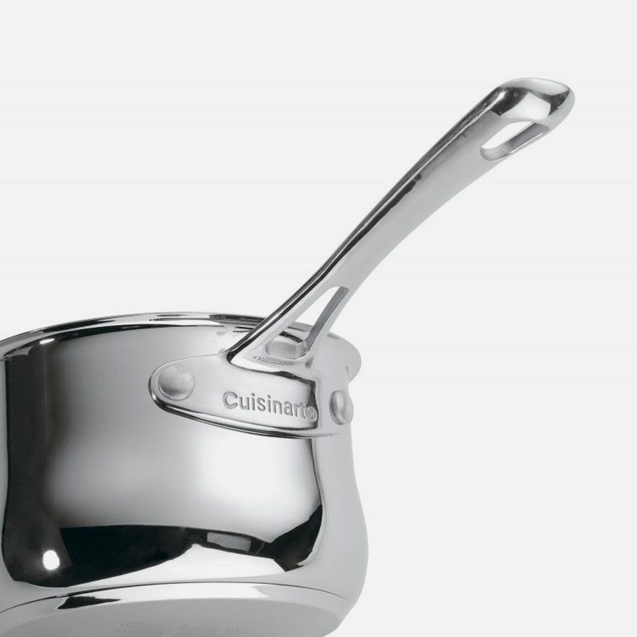 Contour® Stainless 1 Qt. Saucepan with Cover | Cuisinart Cookware