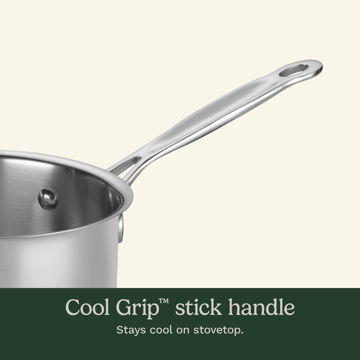 Chef's Classic™ Stainless 1.5 Quart Saucepan with Cover | Cuisinart Cookware