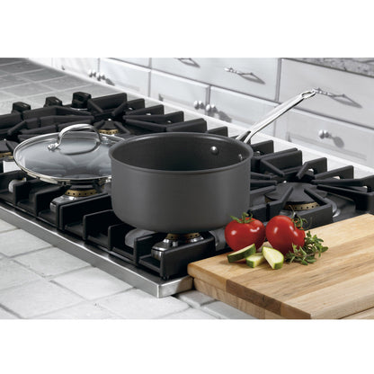 Chef's Classic™ Non-Stick Hard Anodized 4 Quart Saucepan | Cuisinart Cookware