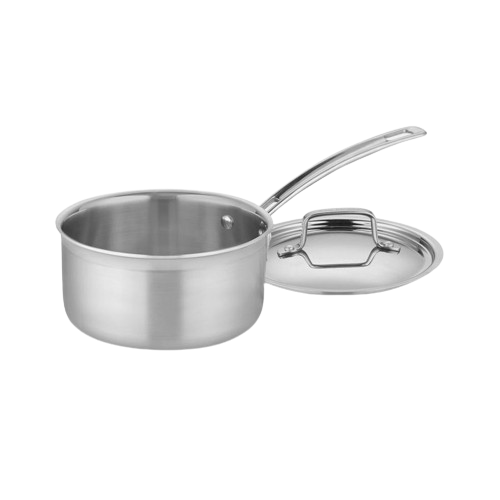 MultiClad Pro Triple Ply Stainless Cookware 2 Quart Saucepan | Cuisinart Cookware