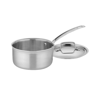 MultiClad Pro Triple Ply Stainless Cookware 2 Quart Saucepan | Cuisinart Cookware