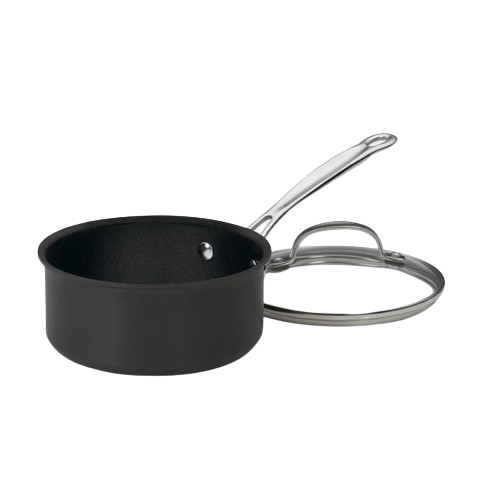 Chef's Classic™ Non-Stick Hard Anodized 1.5 Quart Saucepan with Cover | Cuisinart Cookware