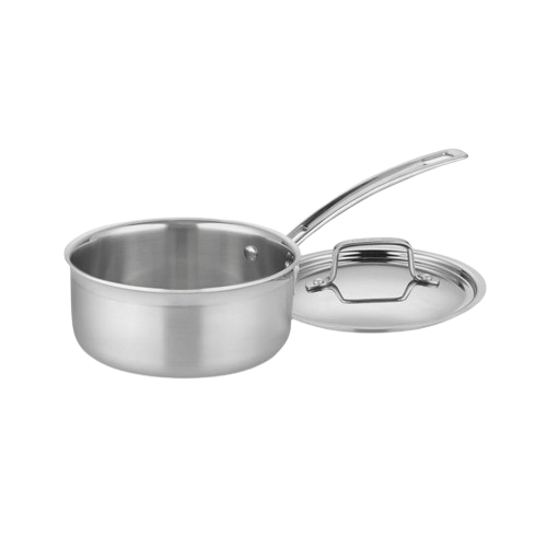 Multiclad Pro™ Tri-Ply Stainless 1.5 Qt. Saucepan with Cover | Cuisinart Cookware