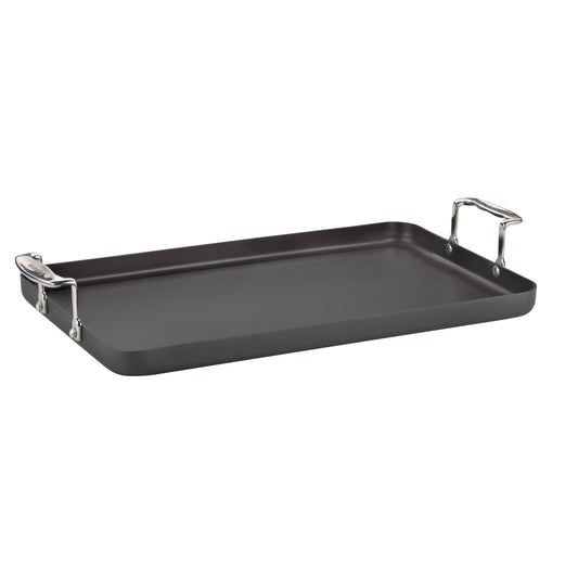 Chef's Classic™ Nonstick Hard Anodized 13" x 20" Double Burner Griddle | Cuisinart Cookware