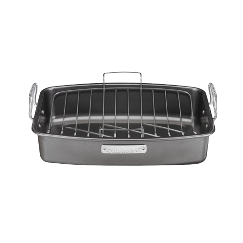 17" x 13" Nonstick Roaster with V-Rack | Cuisinart Cookware