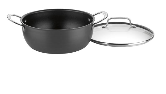 Chef's Classic™ Nonstick Hard Anodized 5 Quart Chili Pot with Cover | Cuisinart Cookware