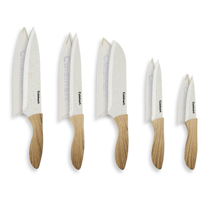 Advantage® Ceramic-Coated Cutlery 10-Piece Knife Set | Cuisinart Cutlery