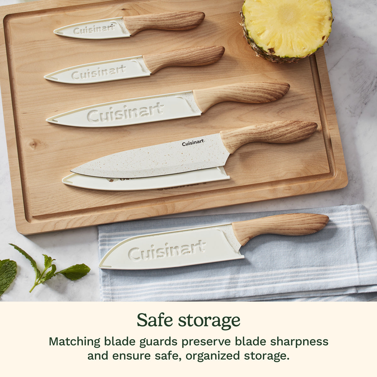 Advantage® Ceramic-Coated Cutlery 10-Piece Knife Set | Cuisinart Cutlery