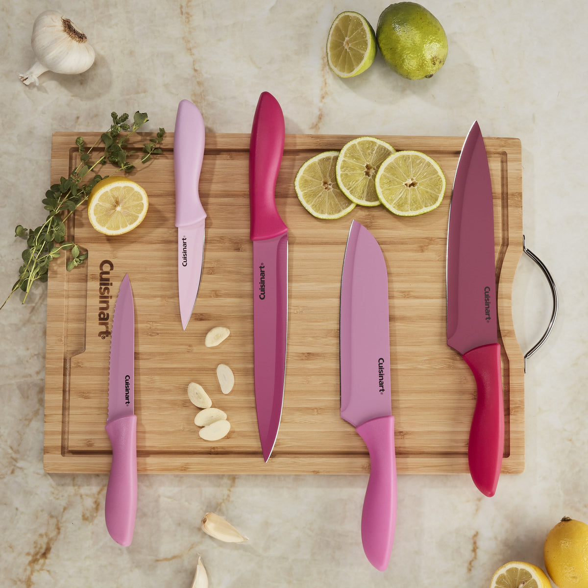 Advantage 10pc Ceramic Coated Knife Set | Cuisinart Cutlery