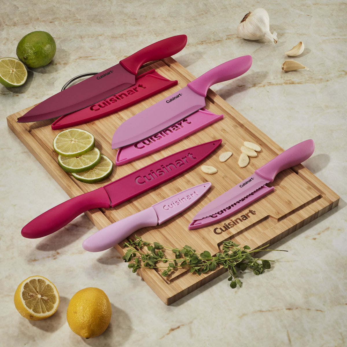 Advantage 10pc Ceramic Coated Knife Set | Cuisinart Cutlery