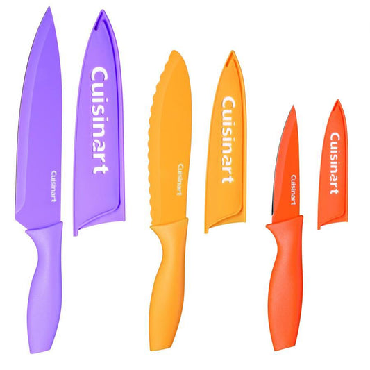 6 Piece Nonstick Color Knife Set | Cuisinart Cutlery