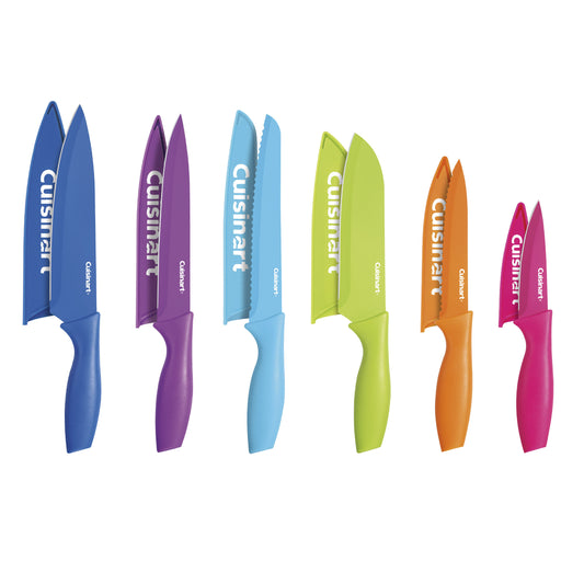 12pc Ceramic-Coated Knife Set | Cuisinart Cutlery