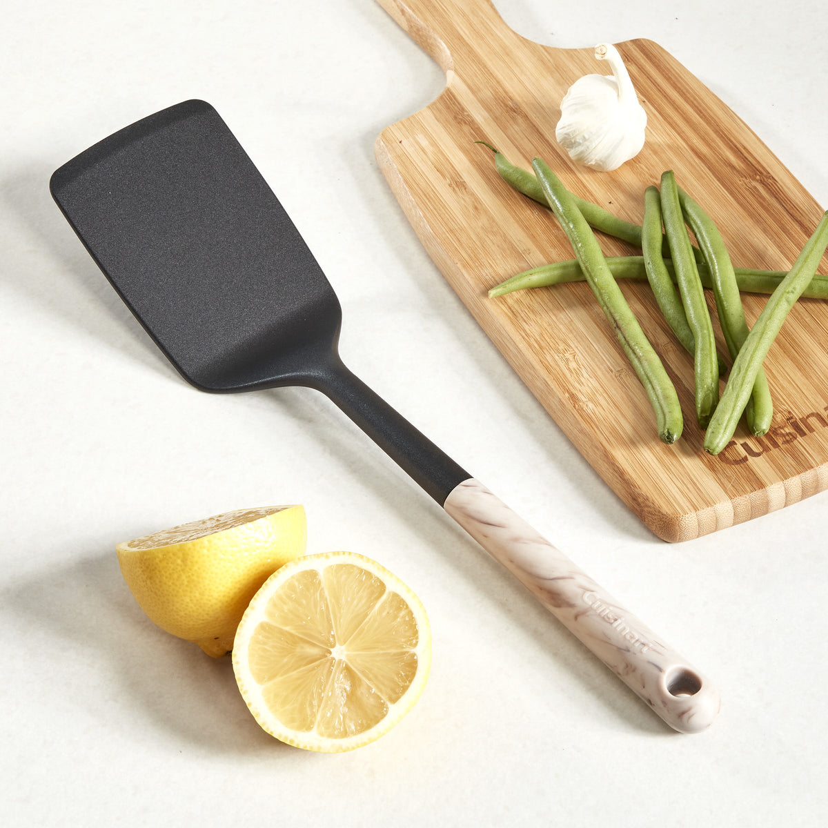 Marble Neutrals Solid Turner | Cuisinart Tools & Gadgets