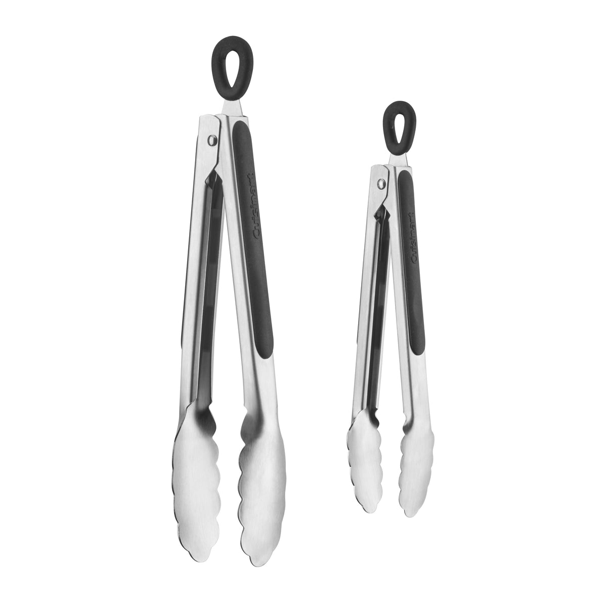 2pc Tong Set: 7" and 9" Stainless Steel Tongs | Cuisinart Tools & Gadgets