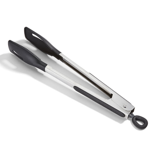 12" Squared Head Silicone Tongs | Cuisinart Tools & Gadgets