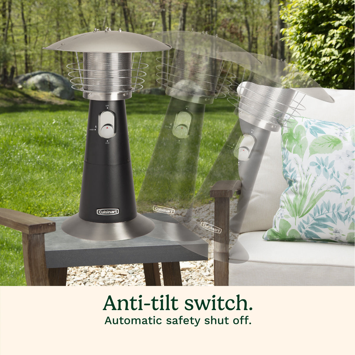 Portable Tabletop Patio Heater | Cuisinart Heaters & Fire Pits | Cuisinart Outdoors