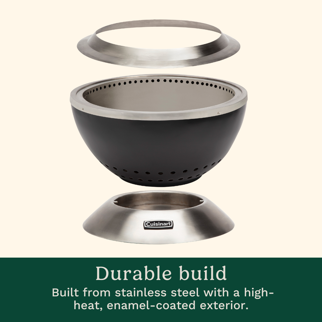 24" Cleanburn Fire Pit | Cuisinart Heaters & Fire Pits | Cuisinart Outdoors