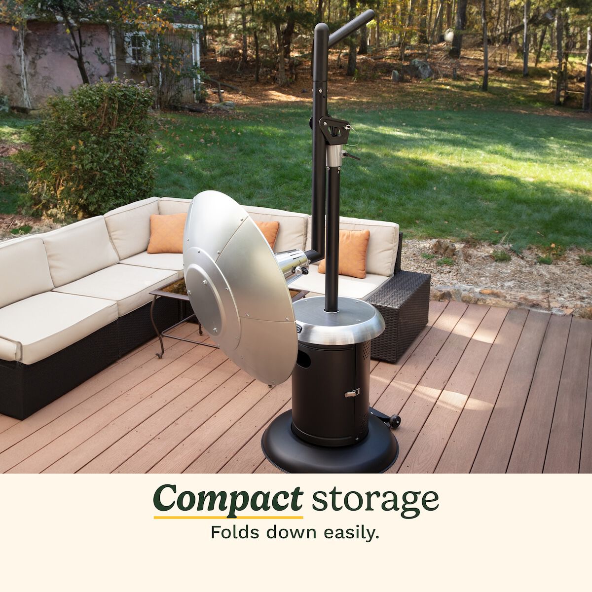 Perfect Position Propane Patio Heater | Cuisinart Heaters & Fire Pits | Cuisinart Outdoors