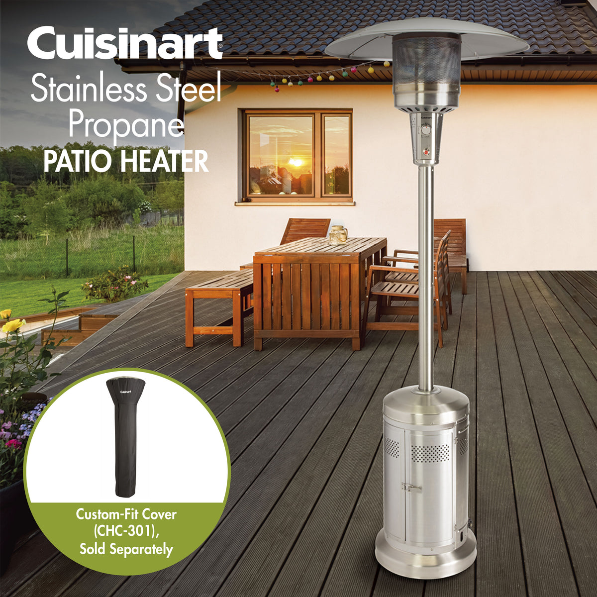 Stainless Steel Propane Patio Heater | Cuisinart Outdoors