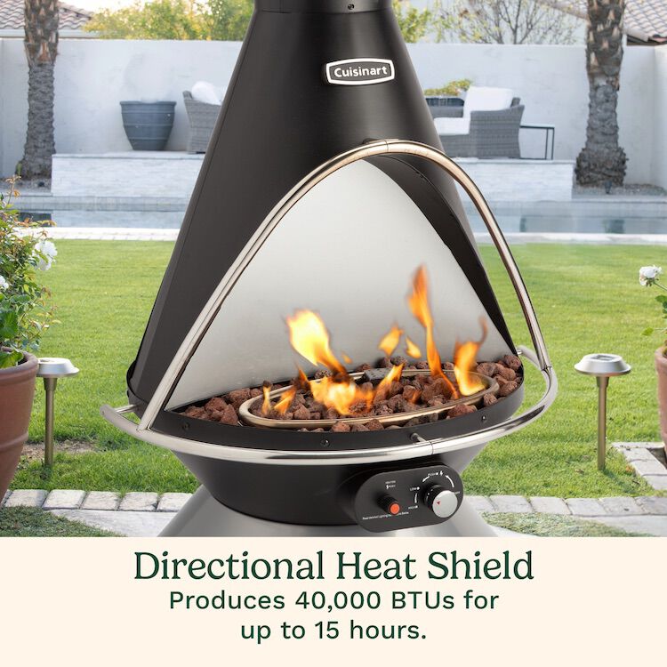 Chimenea Propane Fire Pit | Cuisinart Heaters & Fire Pits | Cuisinart Outdoors