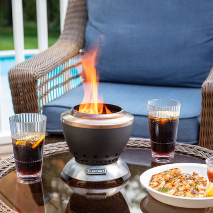 7.5” Cleanburn Smokeless Table Top Fire Pit | Cuisinart Heaters & Fire Pits | Cuisinart Outdoors
