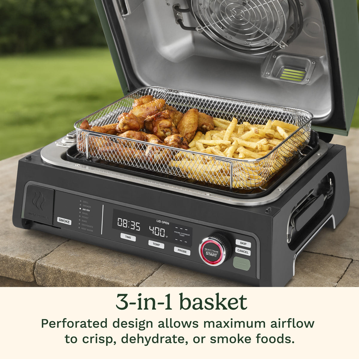 Flavorboost™ 8-in-1 Outdoor Electric Grill – Cuisinart | Cuisinart Outdoors