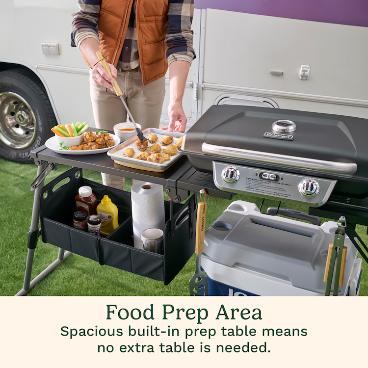 Prep 'n Go Folding Gas Grill | Cuisinart Outdoors