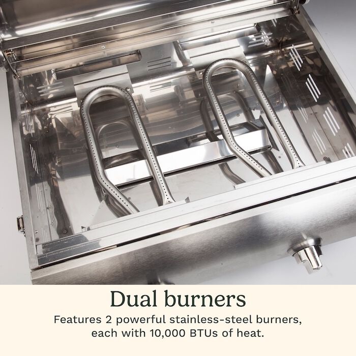 Chef's Style Stainless Tabletop Grill | Cuisinart Portables | Cuisinart Outdoors