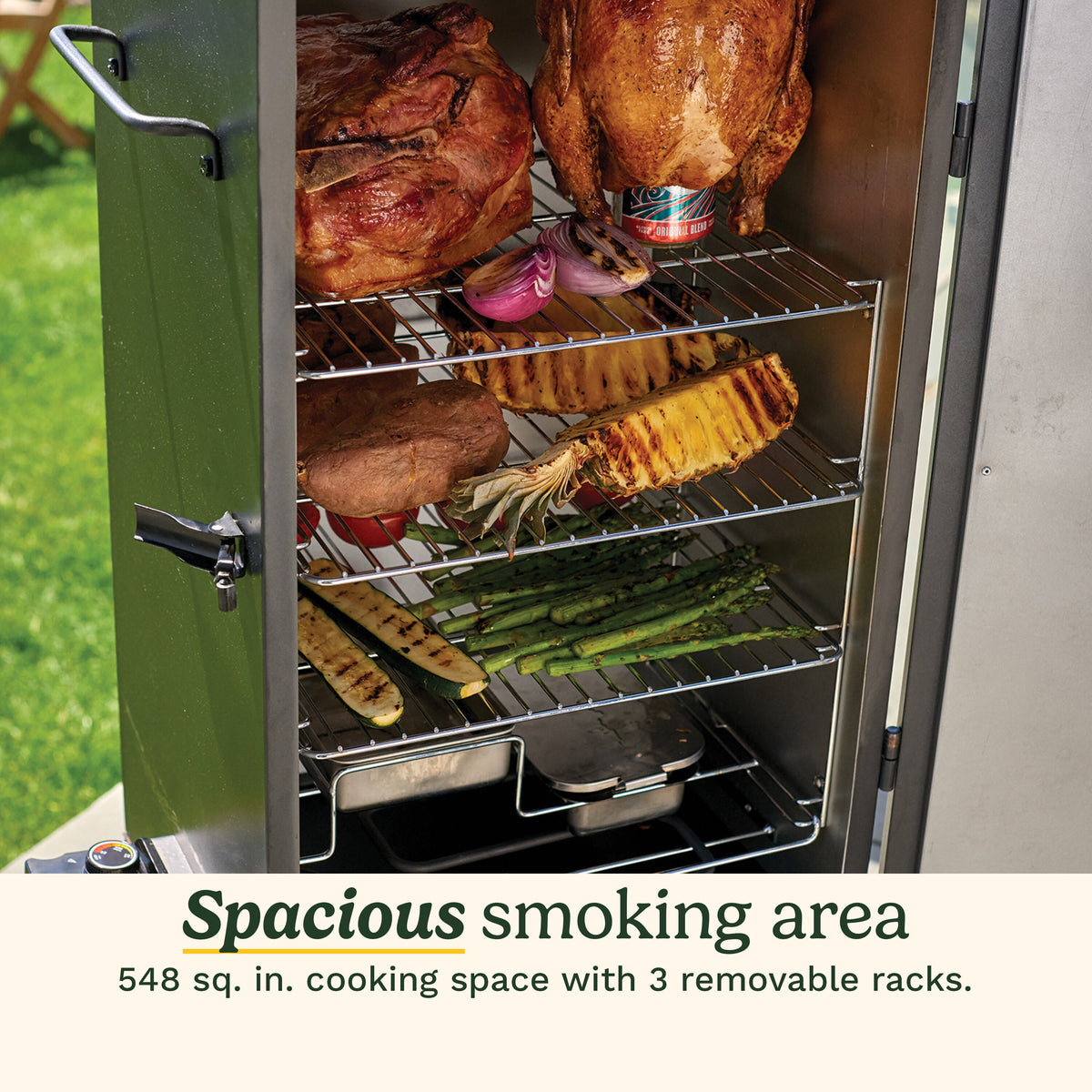 30" Electric Smoker | Cuisinart Smokers & Pellet Grills | Cuisinart Outdoors