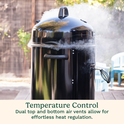 16" Vertical Charcoal Smoker | Cuisinart Smokers & Pellet Grills | Cuisinart Outdoors