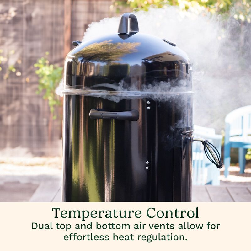 Vertical 18" Charcoal Smoker | Cuisinart Smokers & Pellet Grills | Cuisinart Outdoors