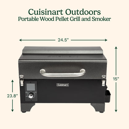 Portable Wood Pellet Grill and Smoker | Cuisinart Outdoors
