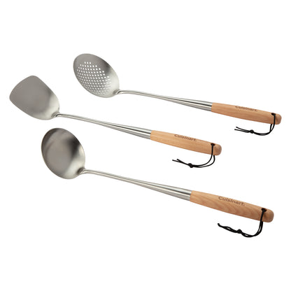 3-Piece Wok Tool Set | Cuisinart Outdoors