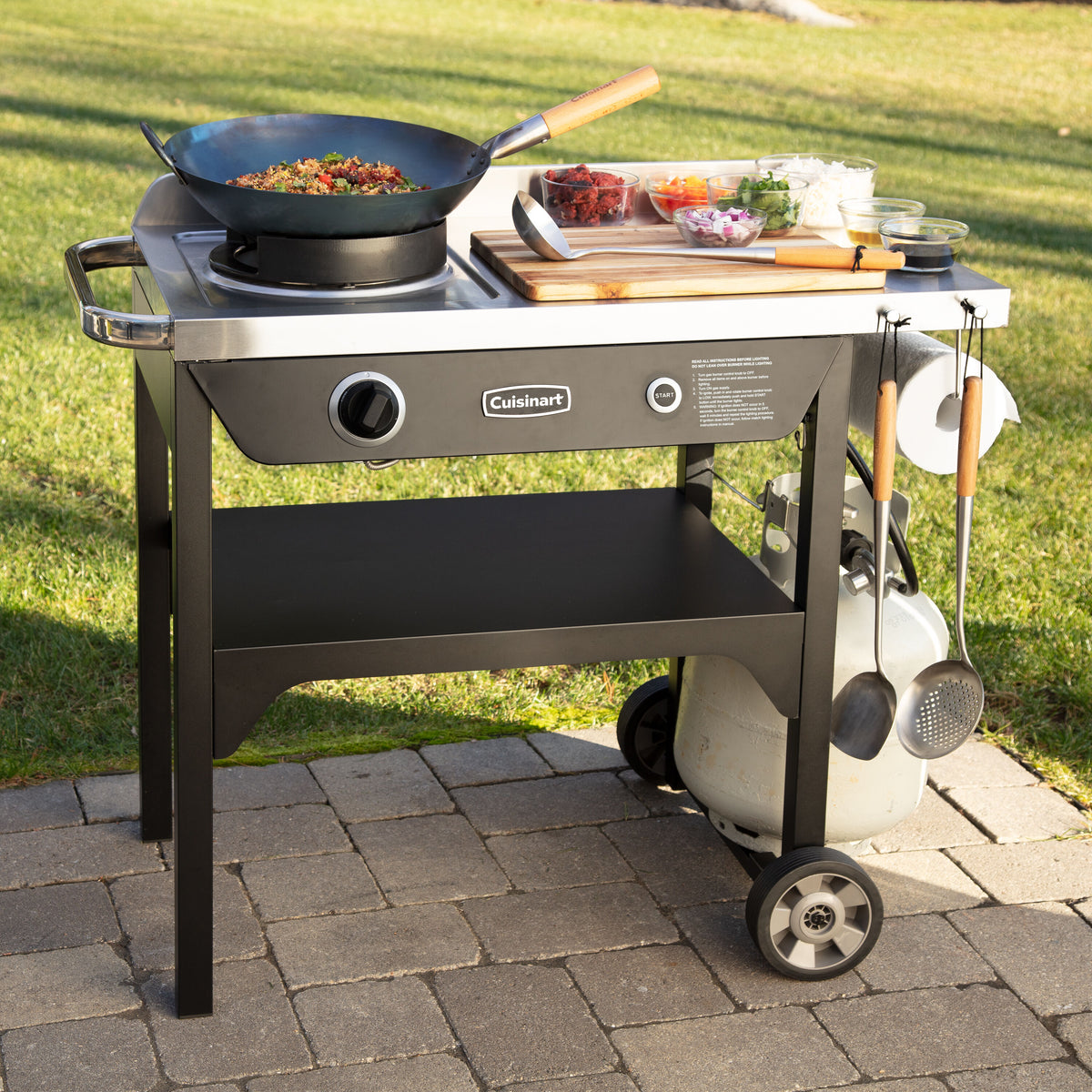 3-Piece Wok Tool Set | Cuisinart Outdoors