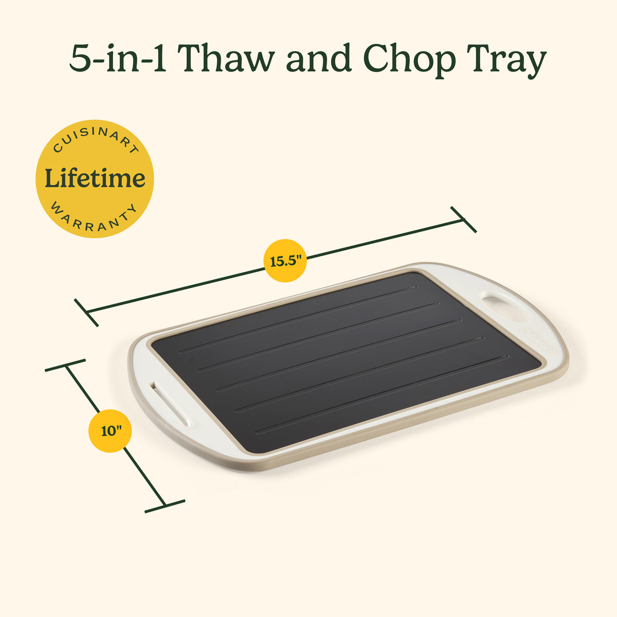 5-in-1 Thaw & Chop Tray | Cuisinart Outdoors