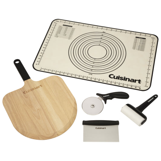 5 Piece Pizza Prep & Serve Set | Cuisinart Outdoors