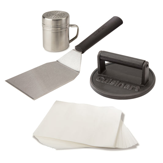 Smashed Burger Kit | Cuisinart Outdoors