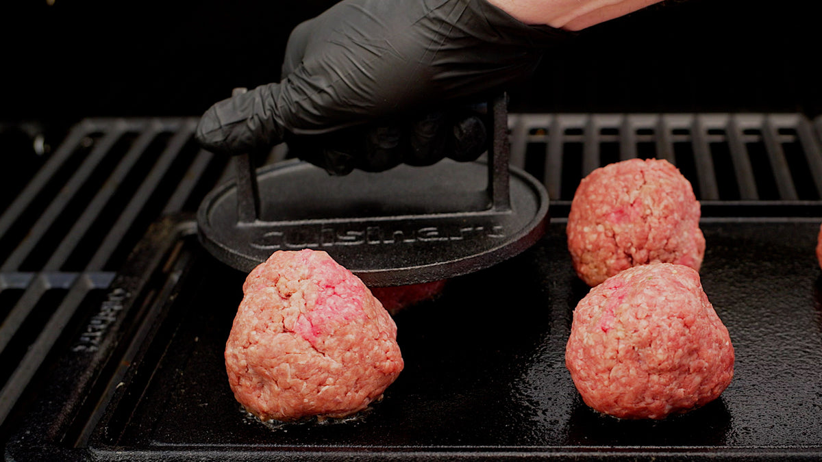 Smashed Burger Kit | Cuisinart Outdoors