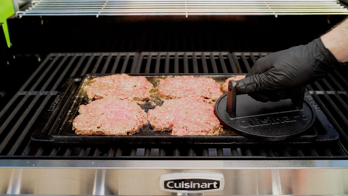 Smashed Burger Kit | Cuisinart Outdoors