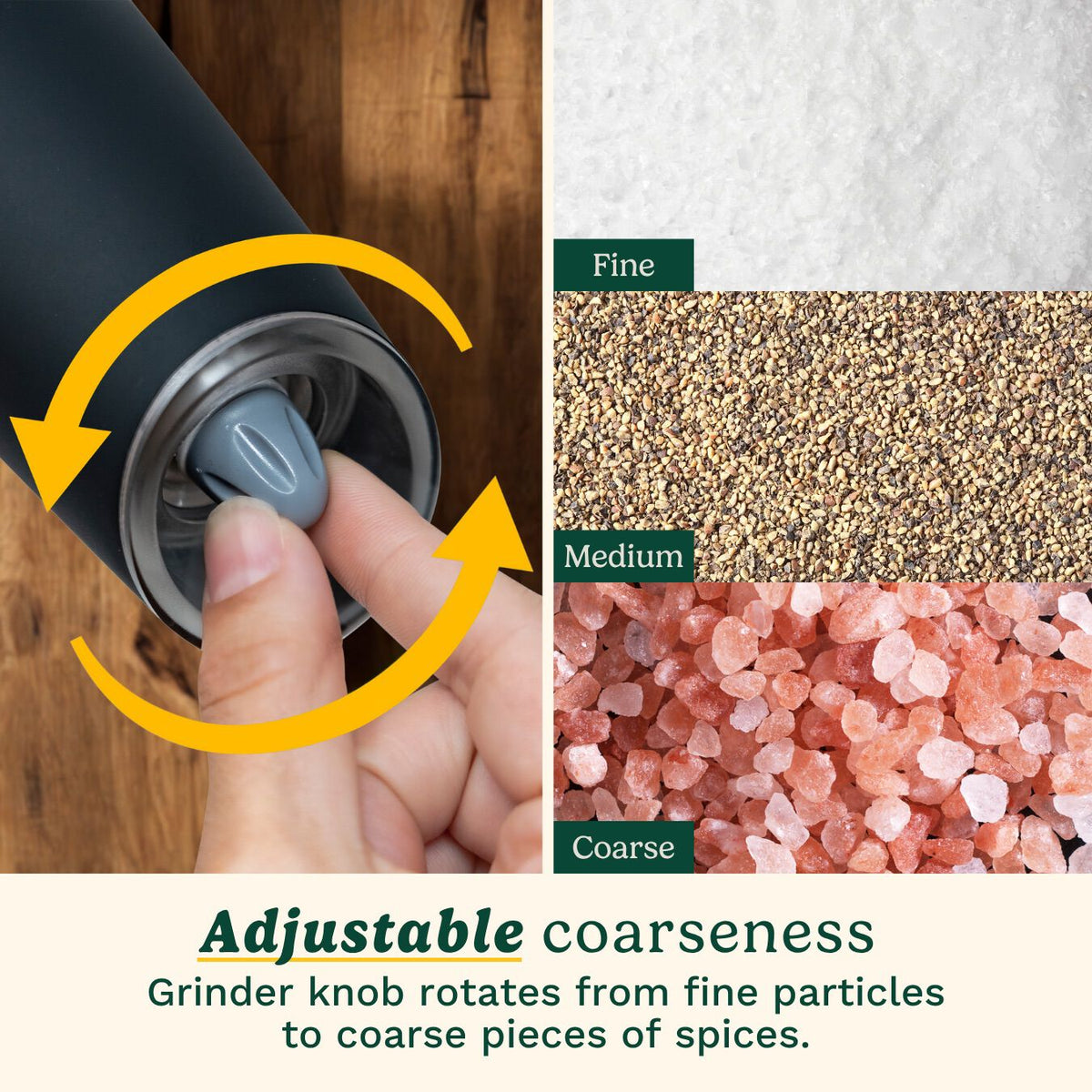 Gravity Salt and Pepper Mill | Cuisinart Outdoors