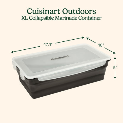 XL Collapsible Marinade Container | Cuisinart Outdoors