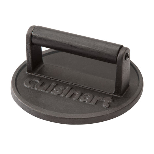 Cast Iron Smashed Burger Press | Cuisinart Outdoors