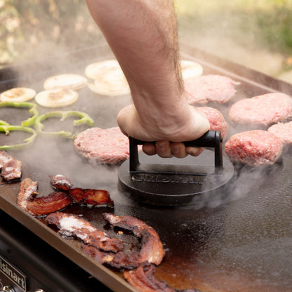 Cast Iron Smashed Burger Press | Cuisinart Outdoors