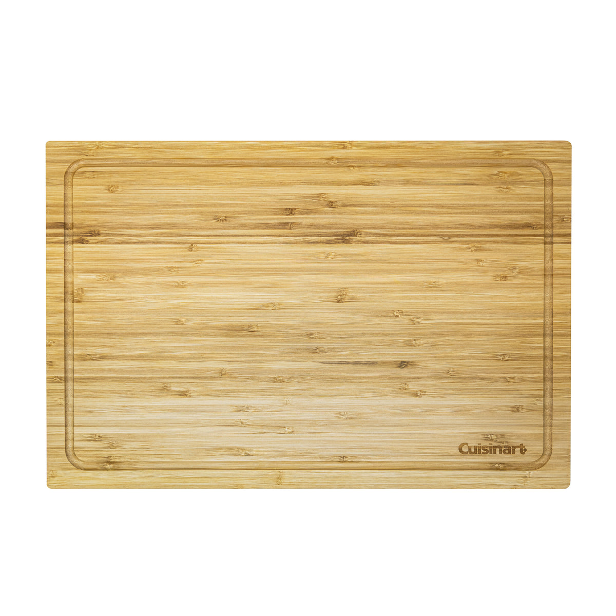 Bamboo Cutting Board with Slide Out Tray | Cuisinart Outdoors