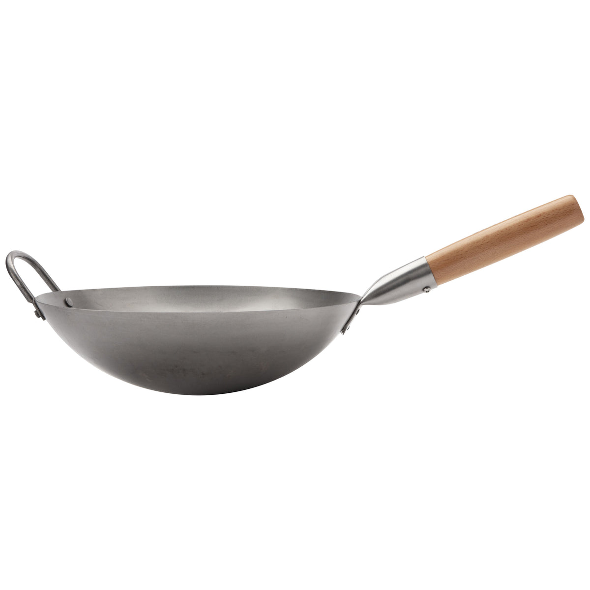 12" Carbon Steel Hammered Wok (Round) | Cuisinart Outdoors