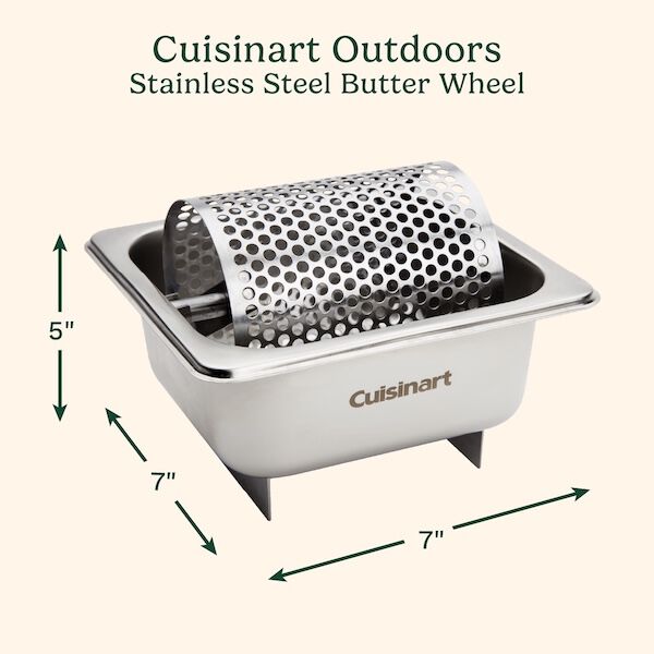 Stainless Steel Butter Wheel | Cuisinart Outdoors