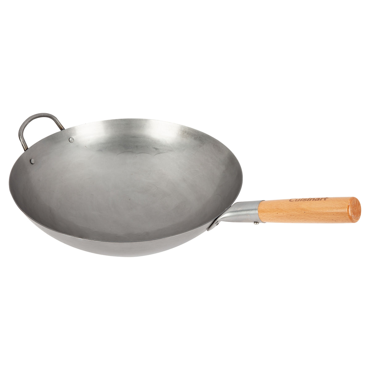 14" Carbon Steel Hammered Wok (Round) | Cuisinart Outdoors