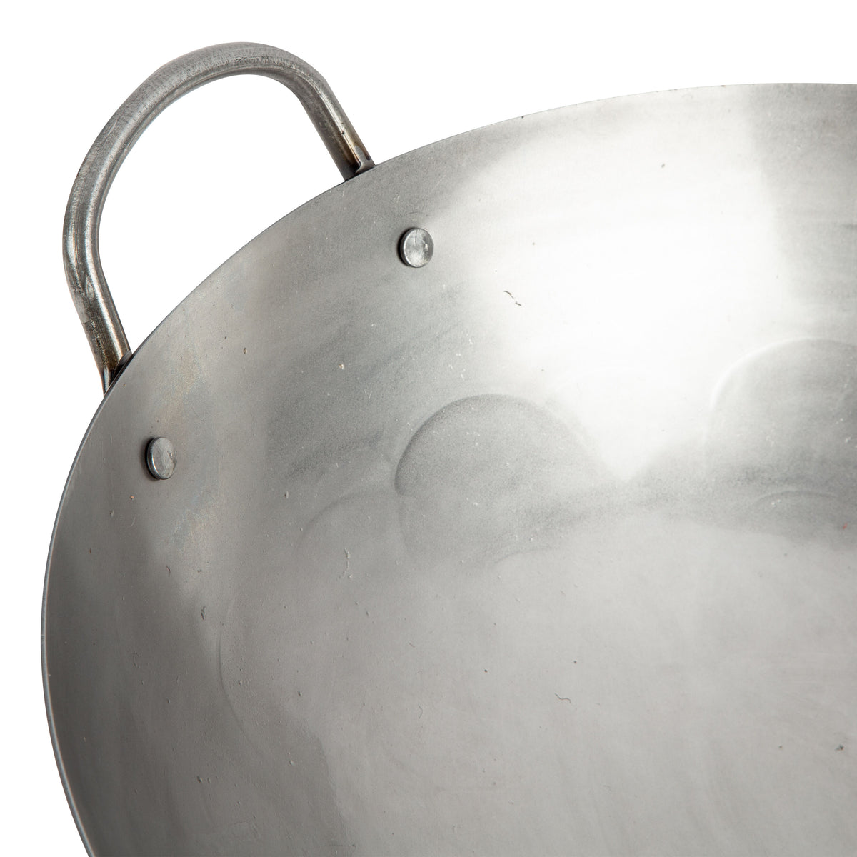 14" Carbon Steel Hammered Wok (Round) | Cuisinart Outdoors