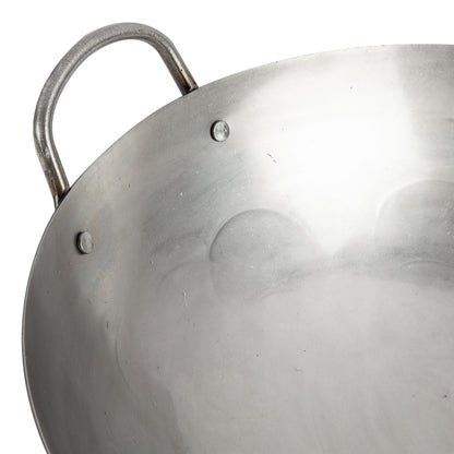14" Carbon Steel Hammered Wok (Round) | Cuisinart Outdoors