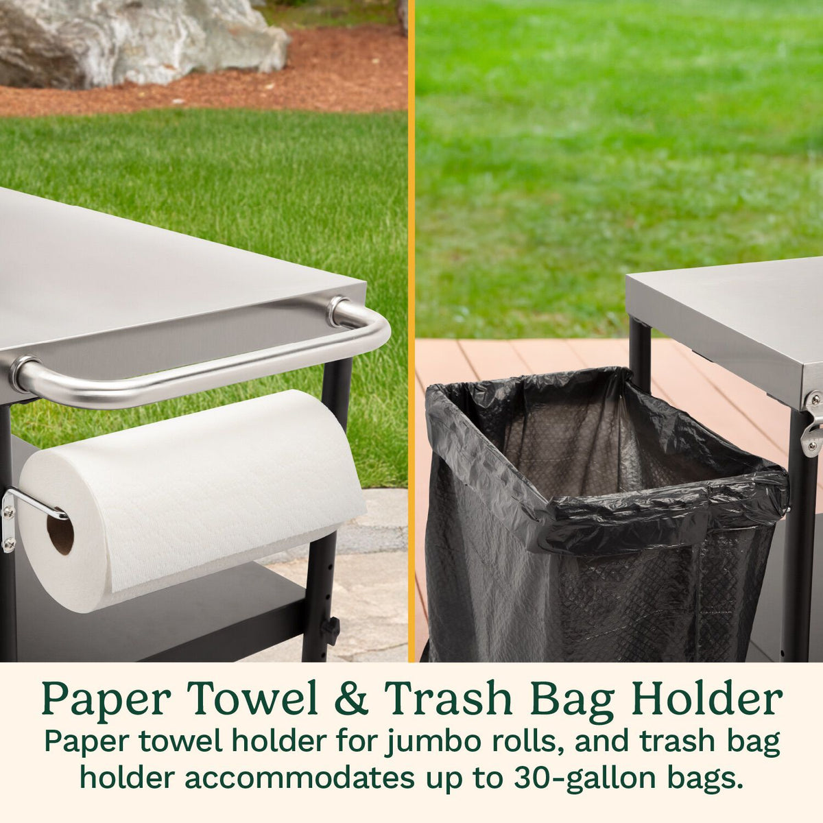 Outdoor BBQ Prep Cart | Cuisinart Outdoors